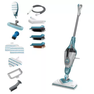   Black & Decker BHSM1610DSM Hordozható gőztisztító 0,5 L 1600 W Türkizkék, Fehér
