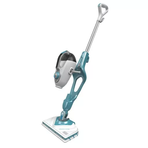 Black & Decker BHSM1610DSM Hordozható gőztisztító 0,5 L 1600 W Türkizkék, Fehér