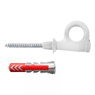   Fischer 564173 horgonycsavar és tipli 25 db Kampós csavar és tipli készlet