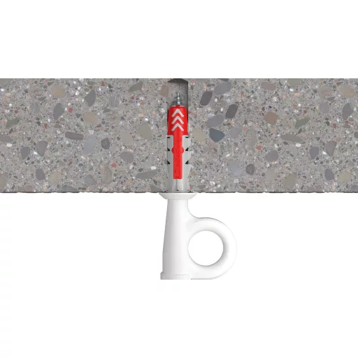 Fischer 564173 horgonycsavar és tipli 25 db Kampós csavar és tipli készlet