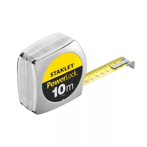 Stanley 1-33-442 mérőszalag 10 M Akrilnitril-butadiénsztirol (ABS) Fekete, Sárga