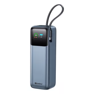   Sandberg 421-31 külső akkumulátor Lítium-polimer (LiPo) 27000 mAh Fekete, Szürke