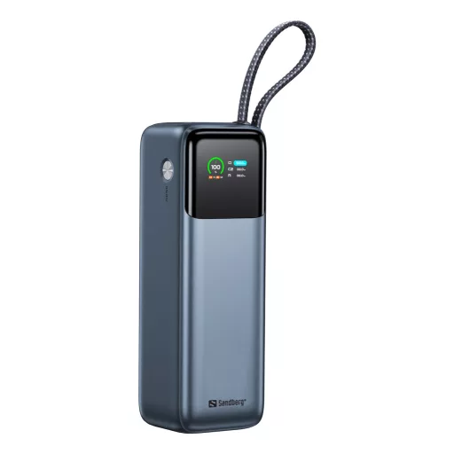 Sandberg 421-31 külső akkumulátor Lítium-polimer (LiPo) 27000 mAh Fekete, Szürke