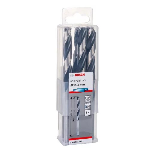 Bosch 2 608 577 283 fúrószár Csavart hornyú menetfúró 5 db