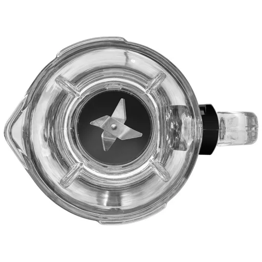 Unold Edel 1,5 L Asztali mixer 500 W Fekete, Rozsdamentes acél, Átlátszó