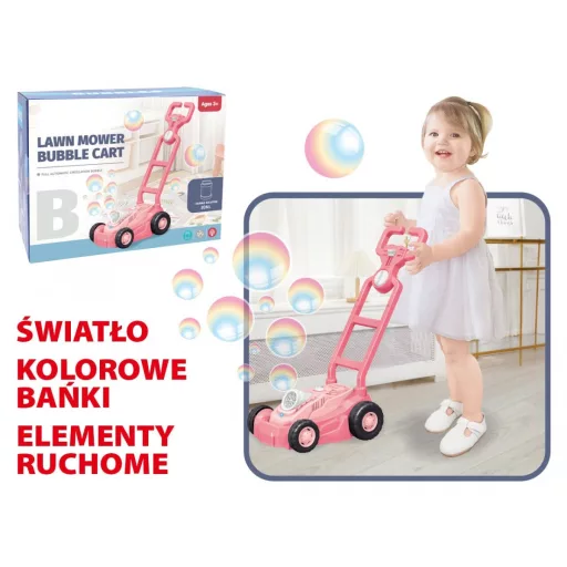 Bubble mower pink