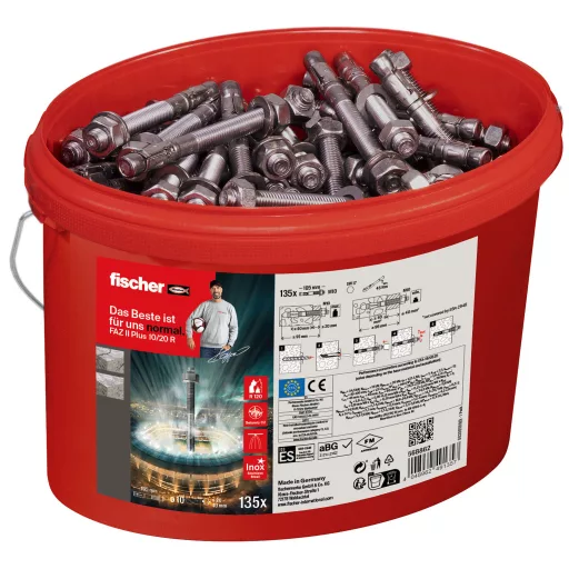 Fischer 568862 horgonycsavar és tipli 135 db
