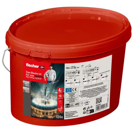 Fischer 568862 horgonycsavar és tipli 135 db