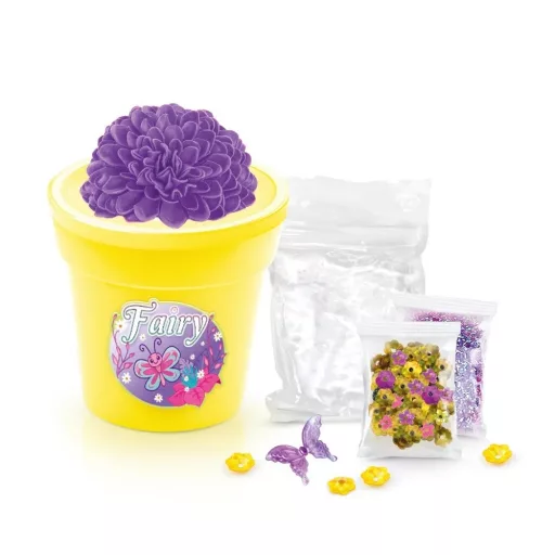 Creative set So Slime flowers Sunflower yello pot