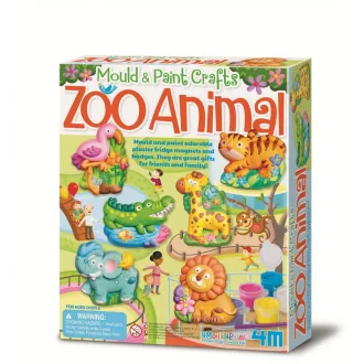 Creative set Gypsum castings - Zoo animal