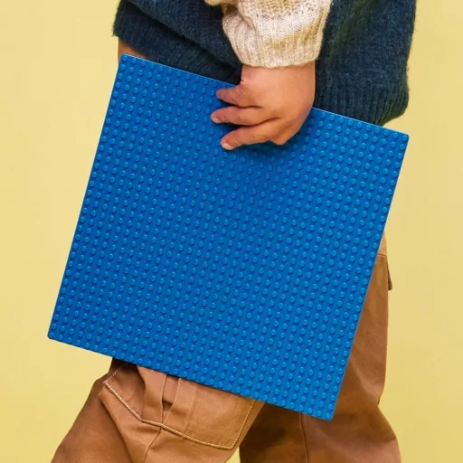 11025 Classic Blaue Bauplatte (blau, Quadratische Grundplatte mit 32x32 Noppen)