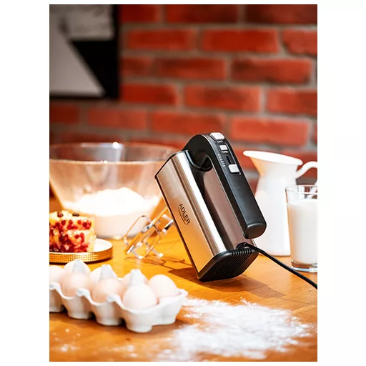 Adler AD 4225 mixer Kézi mixer 800 W Fekete, Ezüst