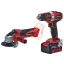 Einhell TE-TK 18/2 Li Kit (CD+AG)