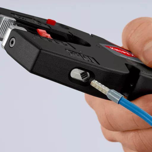 Knipex 12 72 190 csupaszoló Fekete, Vörös