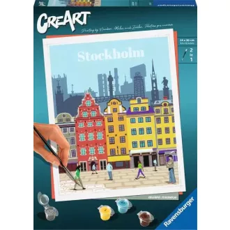   Ravensburger 23520 színező oldal és könyv Számok szerinti színező készlet