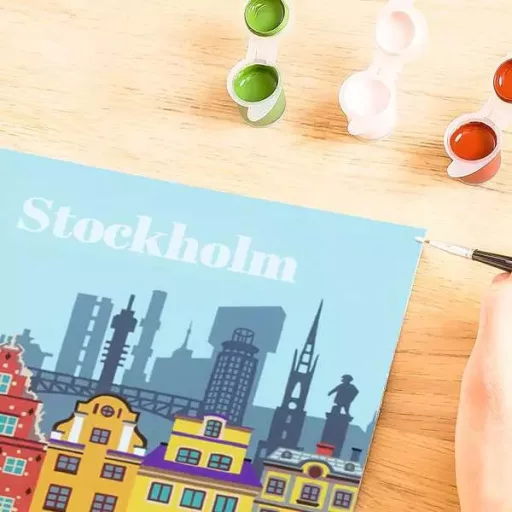 Ravensburger 23520 színező oldal és könyv Számok szerinti színező készlet