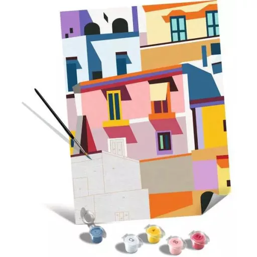 Ravensburger 25527 színező oldal és könyv Számok szerinti színező készlet