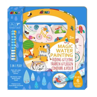 Magical water image - Horse riding