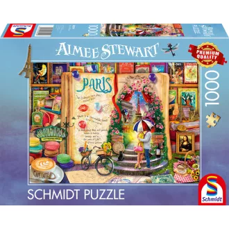Schmidt Spiele 58599 kirakós játék 1000 db Város