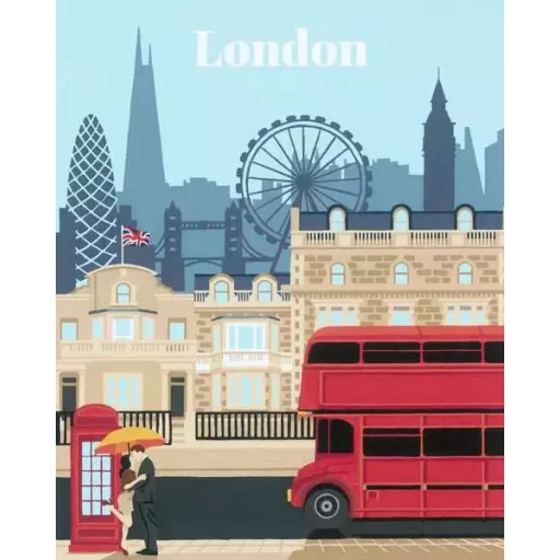 Ravensburger 23525 színező oldal és könyv Számok szerinti színező készlet
