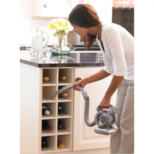 Black & Decker PD1820LF kézi porszívó Fekete, Króm Porzsák nélküli
