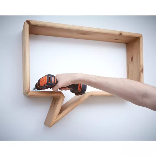 Black & Decker BDCDD12-QW fúrógép Kulcsnélküli Fekete, Narancssárga