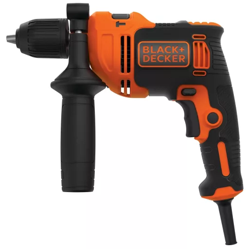 Black & Decker BEH710-QS fúrógép 2800 RPM Fekete, Narancssárga