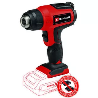   Einhell TE-HA 18 Li Hőlégpuska 200 liter per perc 550 °C Fekete, Vörös