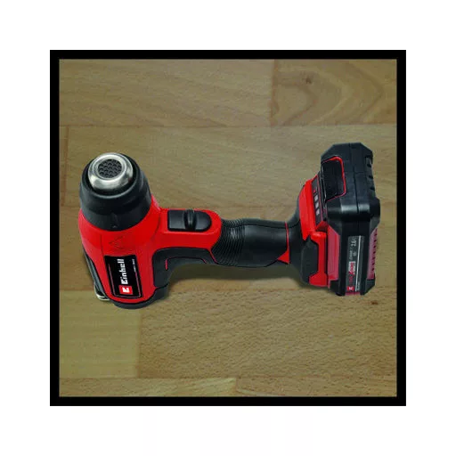 Einhell TE-HA 18 Li Hőlégpuska 200 liter per perc 550 °C Fekete, Vörös