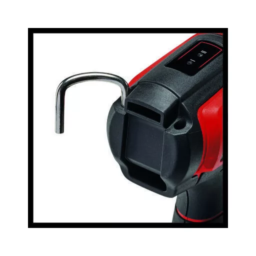 Einhell TE-HA 18 Li Hőlégpuska 200 liter per perc 550 °C Fekete, Vörös