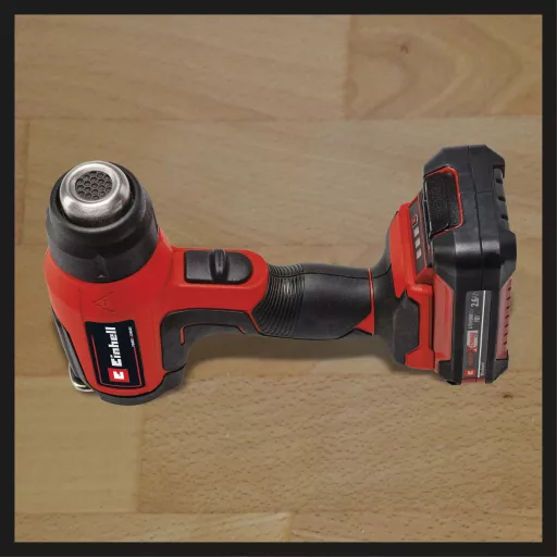 Einhell TE-HA 18 Li Hőlégpuska 200 liter per perc 550 °C Fekete, Vörös