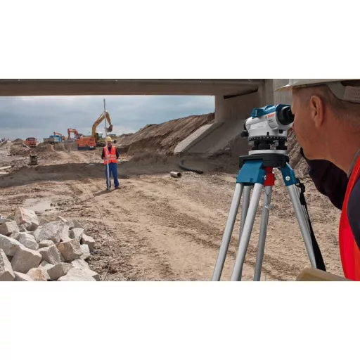 Bosch GOL 32 G szint 120 M Kék, Szürke