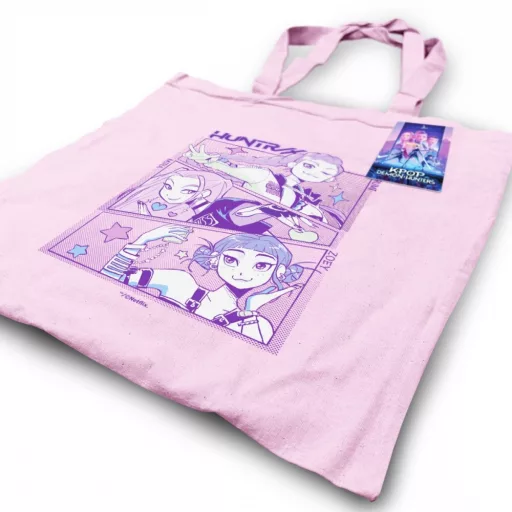 Tote bag pink K-POP Demon Hunters