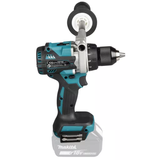 Makita DDF492Z fúrógép 2100 RPM Kulcsnélküli 2,6 kg Kék, Fekete