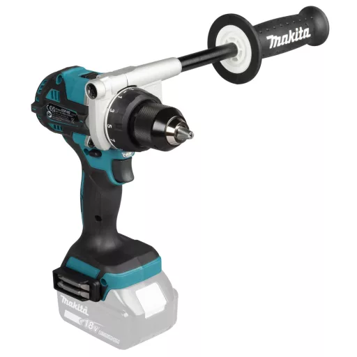 Makita DDF492Z fúrógép 2100 RPM Kulcsnélküli 2,6 kg Kék, Fekete