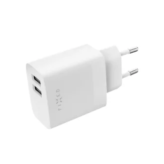   FIXED FIXC17N-2U-WH mobiltelefon töltő Okostelefon, Táblagép Fehér Váltakozó áram Gyorstöltés Beltéri