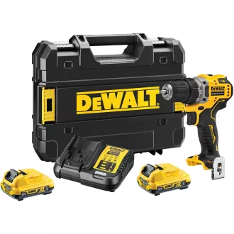   DeWALT DCD701D2-QW motoros csavarhúzó és ütvecsavarozó 1500 RPM Fekete, Sárga