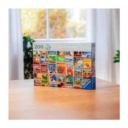 Feel Well & Puzzle - Briefmarken (200 Teile)