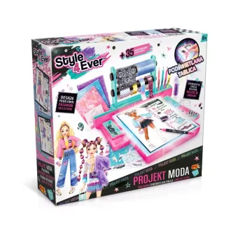 Creative set Fashion with illuminated board