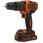 Black & Decker BDCHD18S1KA 1400 RPM Fekete, Narancssárga