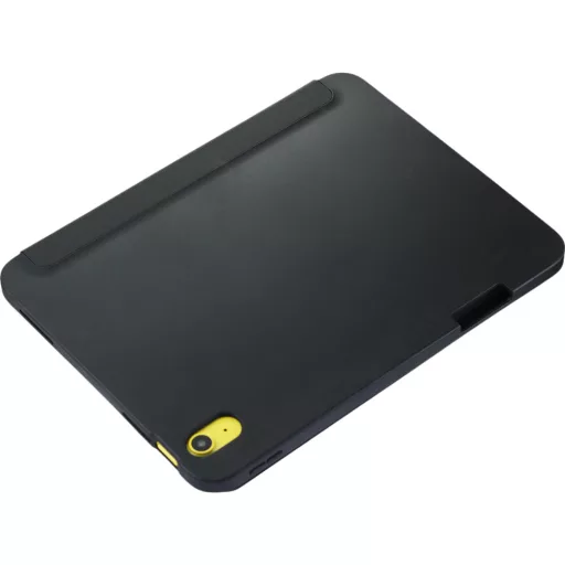 DEQSTER 40-1013775 táblagép tok 27,7 cm (10.9") Oldalra nyíló Fekete
