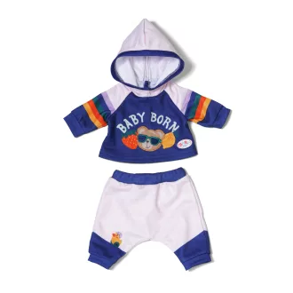 BABY born Jogging Suit Navy 43cm Játékbaba ruhakészlete