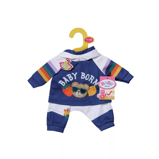 BABY born Jogging Suit Navy 43cm Játékbaba ruhakészlete