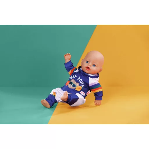 BABY born Jogging Suit Navy 43cm Játékbaba ruhakészlete