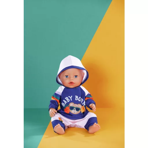 BABY born Jogging Suit Navy 43cm Játékbaba ruhakészlete