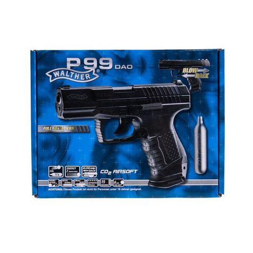 Walther P99 DAO GBB CO2 ASG pistol