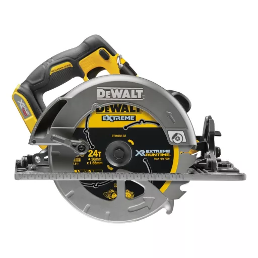 DeWALT DCS579NT-XJ hordozható körfűrész 19 cm Fekete, Szürke, Sárga 5800 RPM