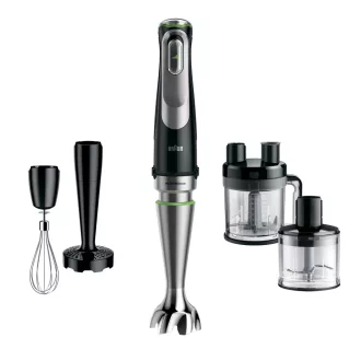   Braun MultiQuick 9 MQ 9195XLI 2 L Merülő mixer 1200 W Fekete, Rozsdamentes acél
