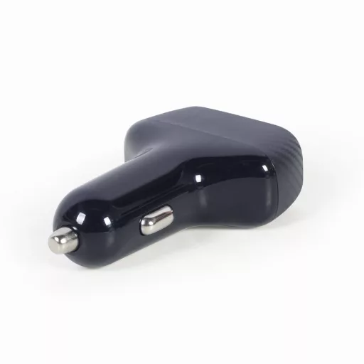 Gembird TA-U2QC3-CAR-01 mobiltelefon töltő Univerzális Fekete Szivargyújtó Automatikus