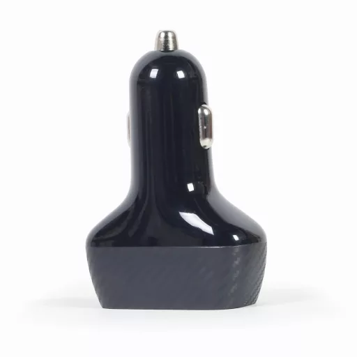 Gembird TA-U2QC3-CAR-01 mobiltelefon töltő Univerzális Fekete Szivargyújtó Automatikus